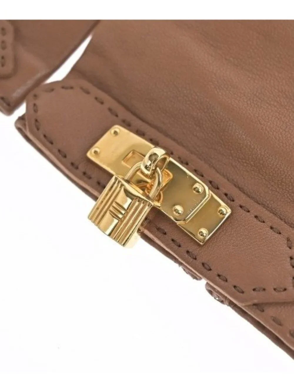 Hermes Gloves Brown